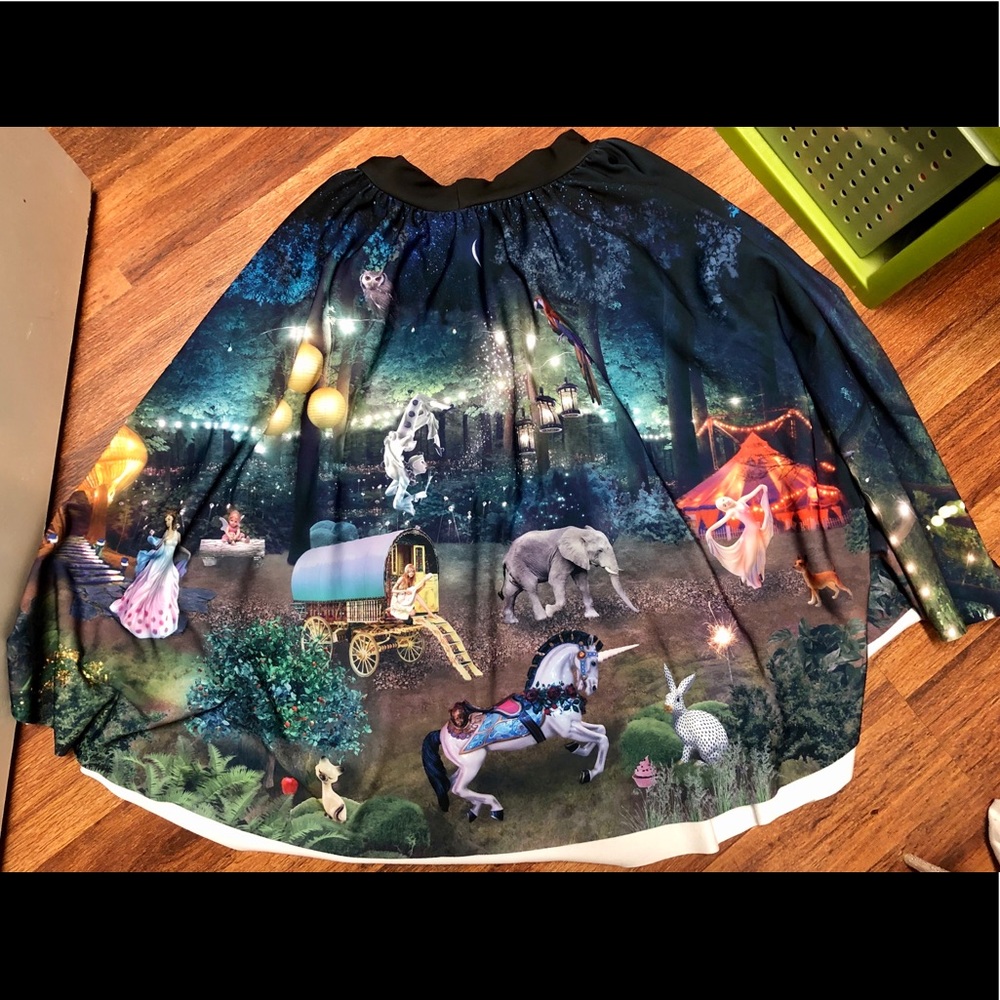 Blackmilk Enchanted Forest Skirt - Multicolor